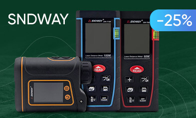 Скидки 25% на модели лазерных дальномеров SNDWAY